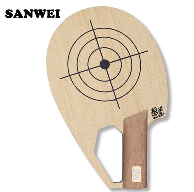 大得価，定番人気 ITTF 承認 sanwei 9S-C ピストルラケット/卓球ラケット(シェークハンド)｜売買されたオークション情報、yahooの商品情報をアーカイブ公開 - オークファン シェークハンド