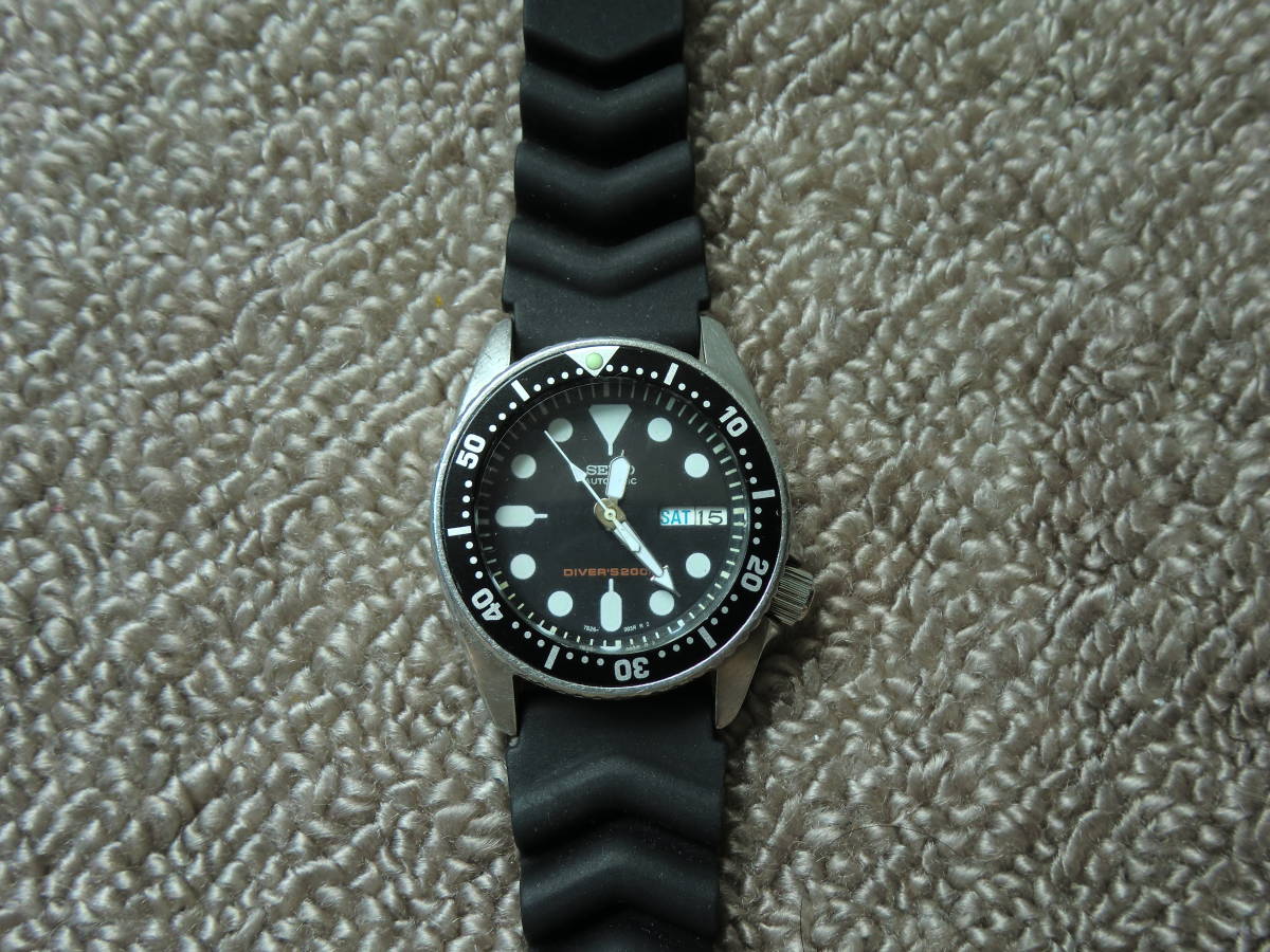 セイコー　自動巻き　ダイバー　２００M　７S２６－００３０　中古　難あり
