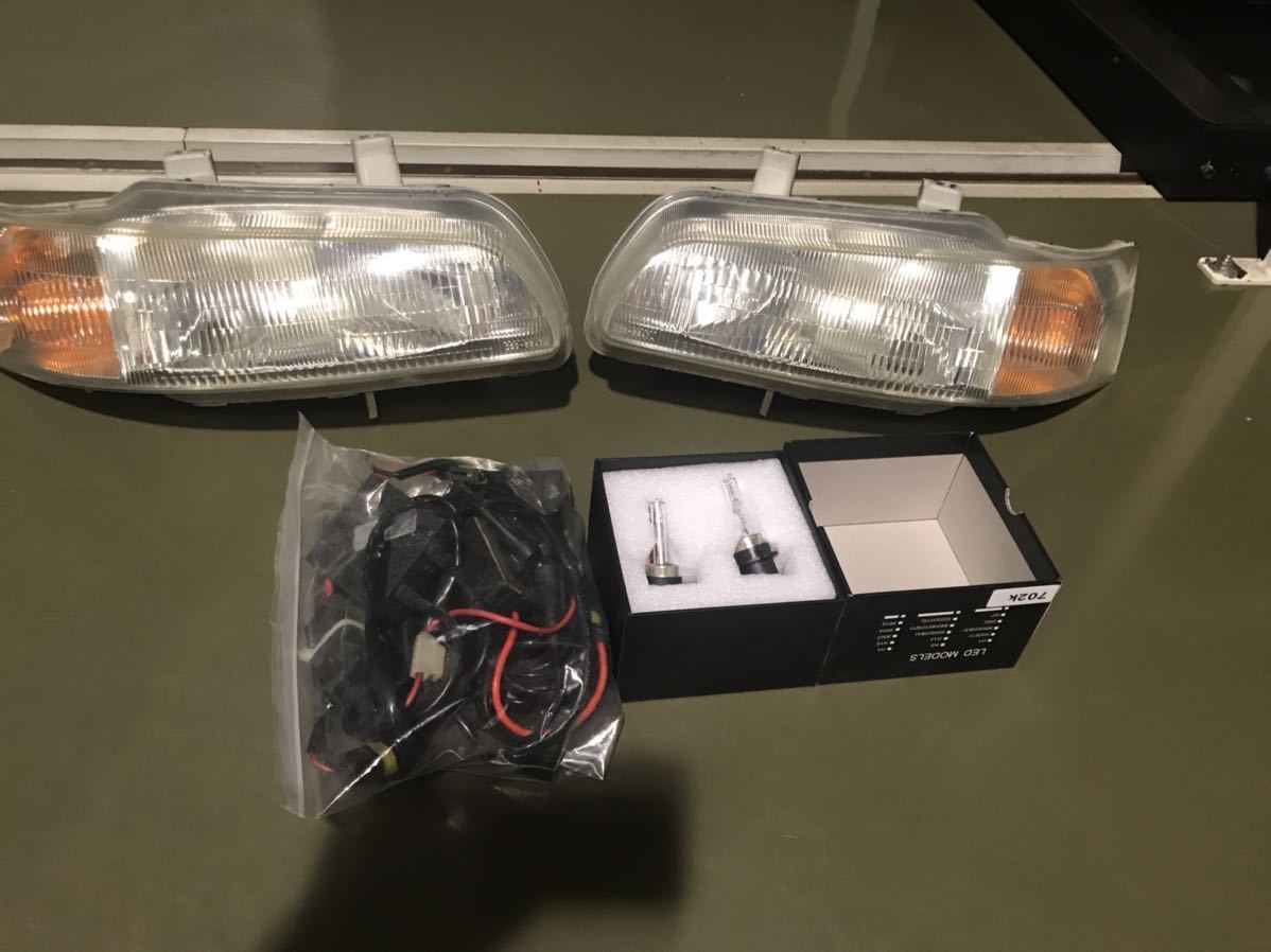 ビート ヘッドライト 左右 HID ジャンク ビート ホンダ PP1