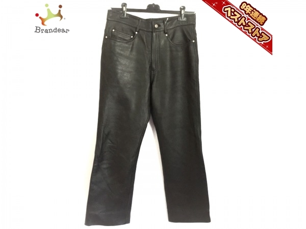 ハーレーダビッドソン HARLEY DAVIDSON パンツ サイズ32 XS - 黒