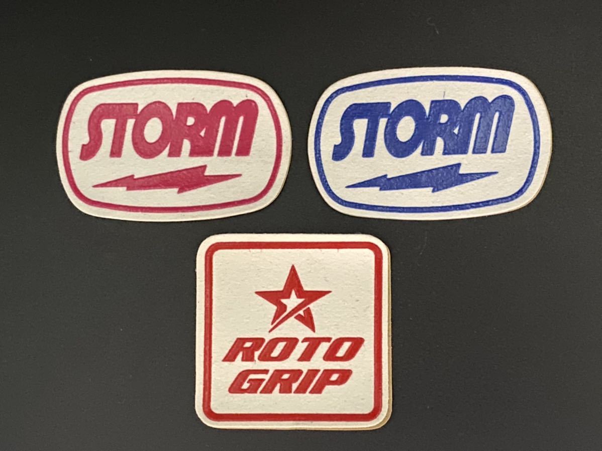 驚きの破格値，低価 匿名配送 ストーム ロトグリップ シールワッペン STORM ROTOGRIP ボウリング 3枚セット(その他)｜売買されたオークション情報、yahooの商品情報をアーカイブ公開 - オークファン その他