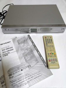 SHARP DV-HR300のYahoo!オークション(旧ヤフオク!)の相場・価格を