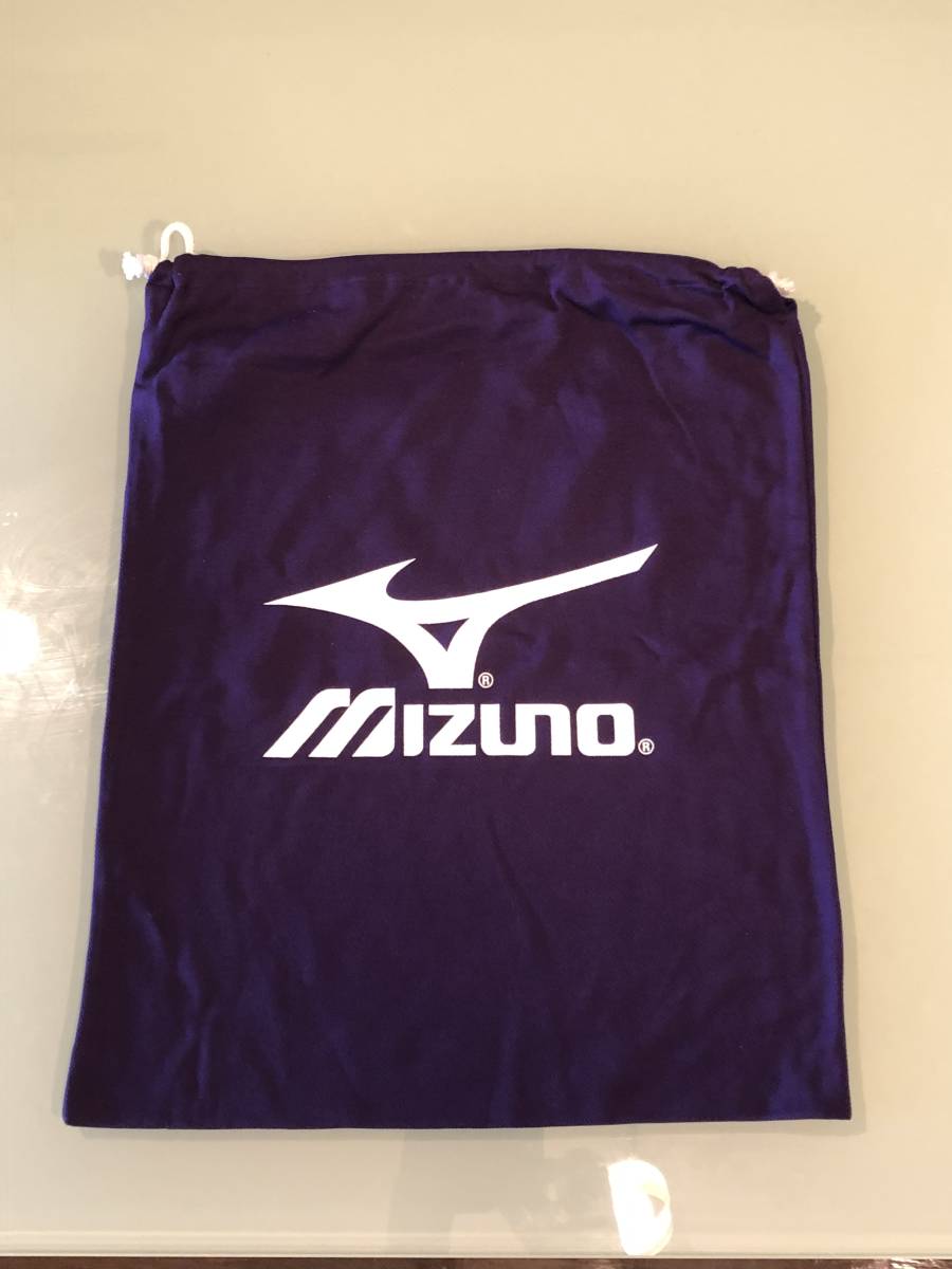 【新品】ミズノ Mizuno グラブ シューズ マルチ袋 大 紫色 計3枚_1