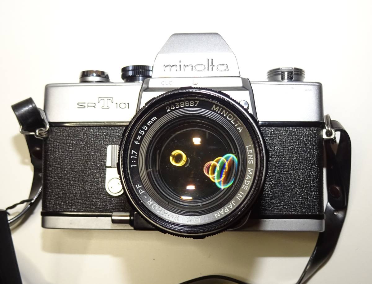 Minolta ミノルタ 昔の高級一眼レフカメラ 品 Srt101 ミノルタ 売買されたオークション情報 Yahooの商品情報をアーカイブ公開 オークファン Aucfan Com