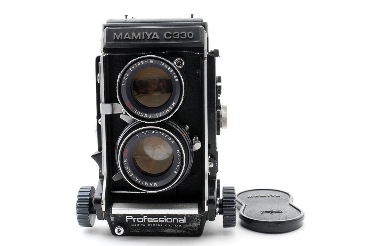 EXC+++ Mamiya C330 Pro TLR w⁄ SEKOR DS 105mm f⁄3.5 Lens from