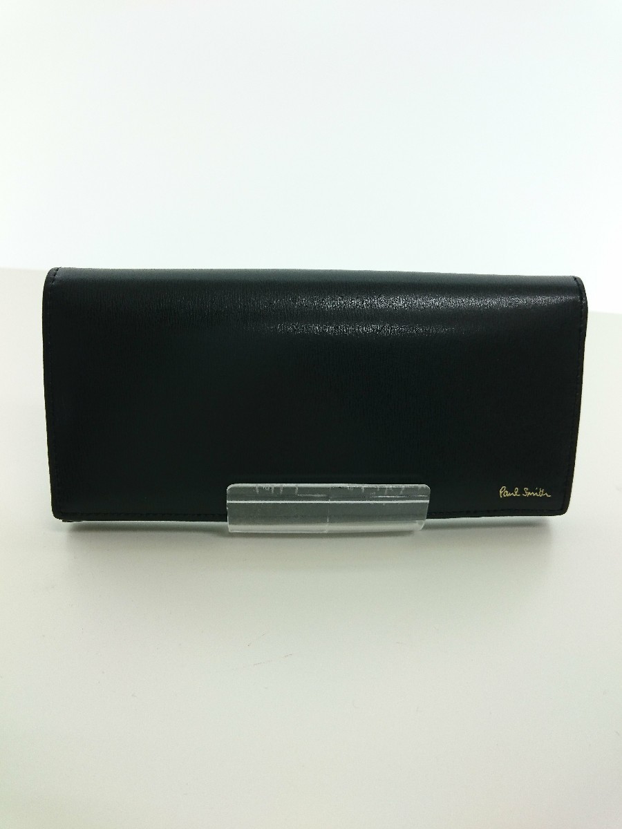 Paul Smith◇シティエンボス/長財布/PSC306/レザー/ブラック ポール Paul Smith◇シティエンボス/長財布/PSC306/レザー/ブラック ポール