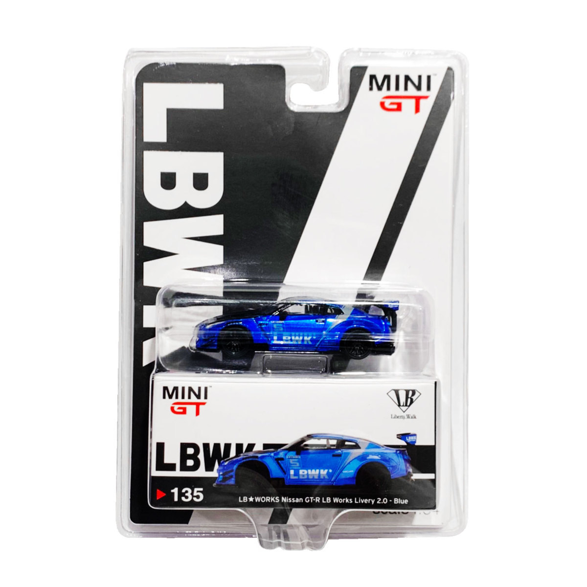 LBWK 1/64 MINI GT LB WORKS GT-R Type2 Blue 品番MC48-BL(乗用車)|売買されたオークション情報 ...