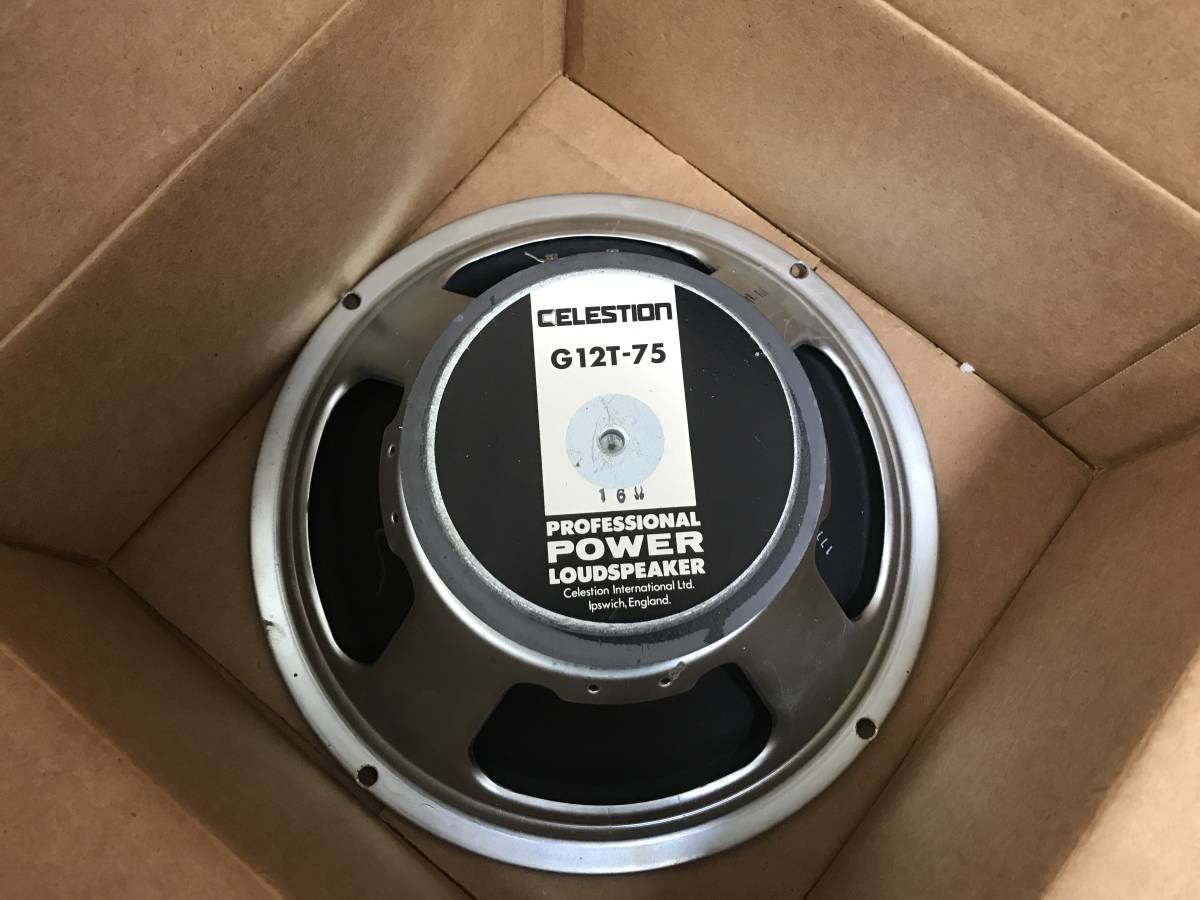 中古】 CELESTION G12T-75 12インチ 16【スピーカー】② G12T-75