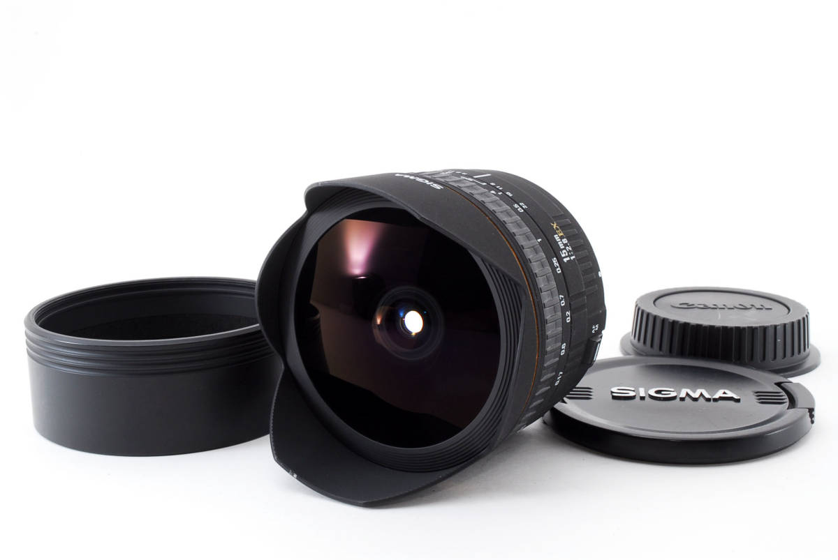 SIGMA EX 魚眼単焦点レンズ レンズケース付き SIGMA EX 魚眼単焦点レンズ レンズケース付き