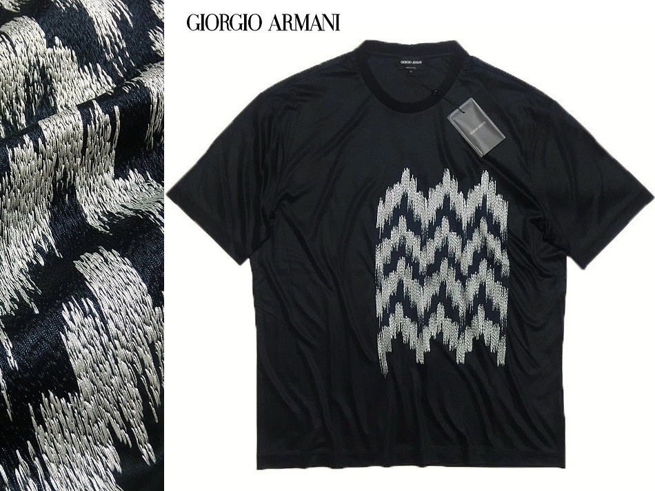 新品】54-XXL【ジョルジオアルマーニ】アートのような完成度◇アイ