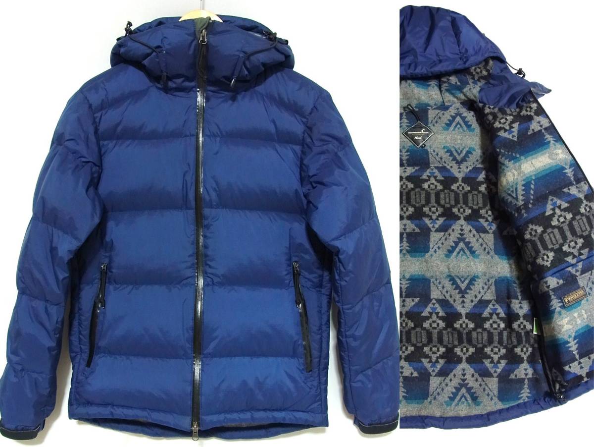 URBAN RESEARCH DOORS × NANGA × PENDLETON Aurora ダウン ジャケット 