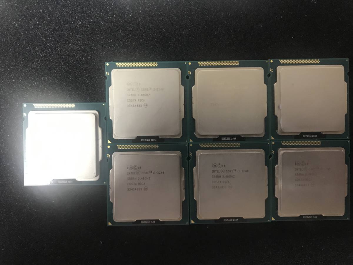 Lot De 10 Processeurs Intel Core I3-3240 - 3.4GHz - Socket LGA1155 - Occasion Testés