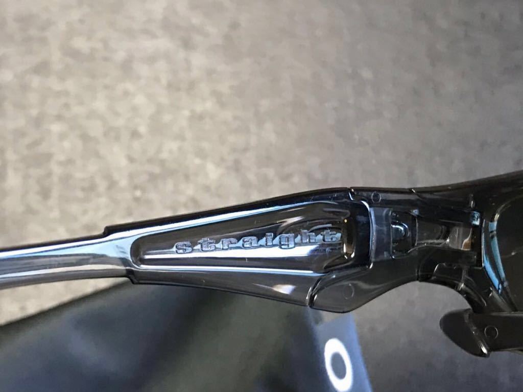 Oakley Straight JACKET Silver&frasl;ice Silver&frasl;Fire ストレートジャケット 美品/偏光【OAKLEY 】STRAIGHT JACKET 04-327J 国内正規品