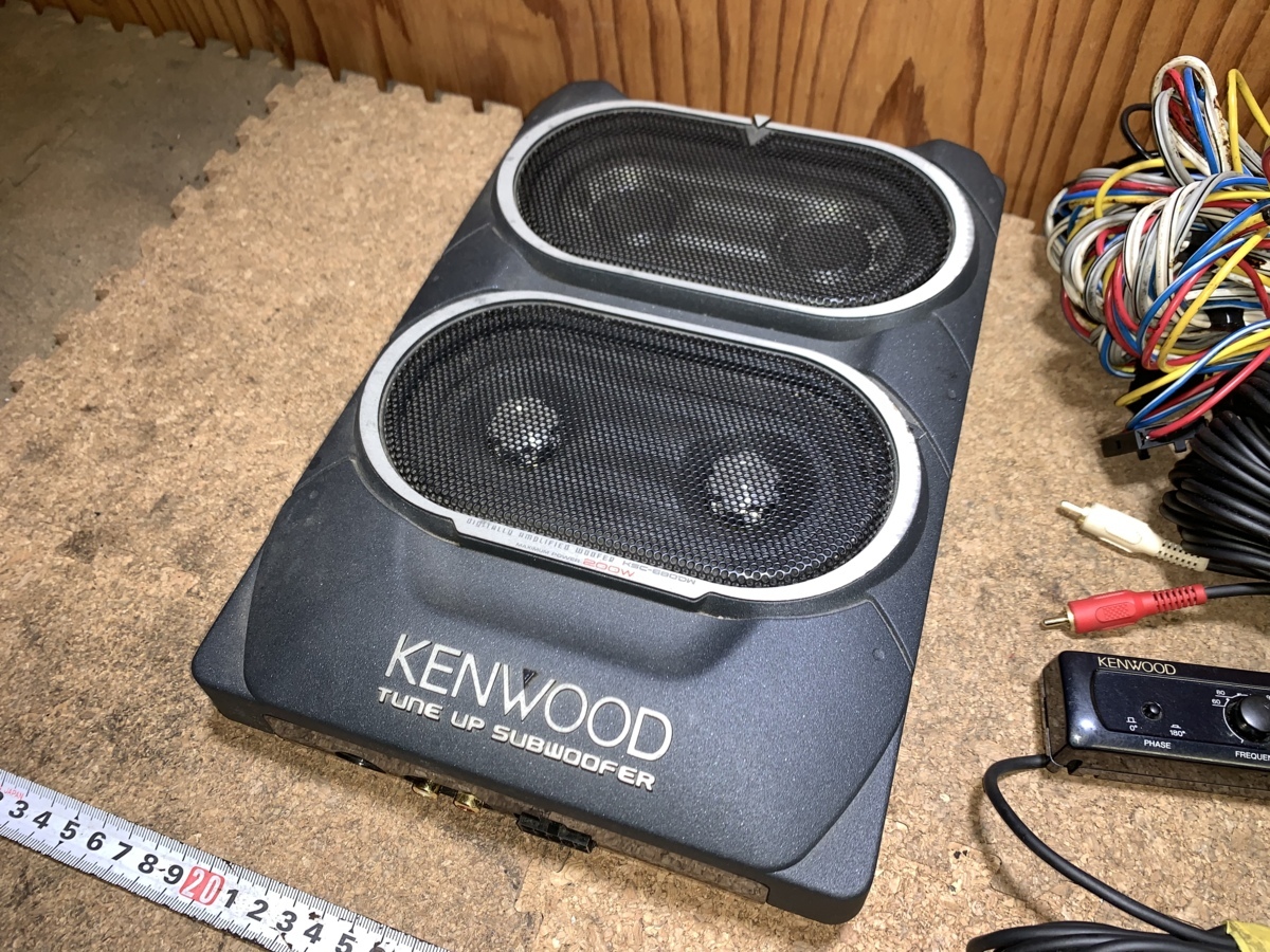 KSC-680DW ケンウッド サブウーファー KENWOOD - TUNE UP SUBWOOFER