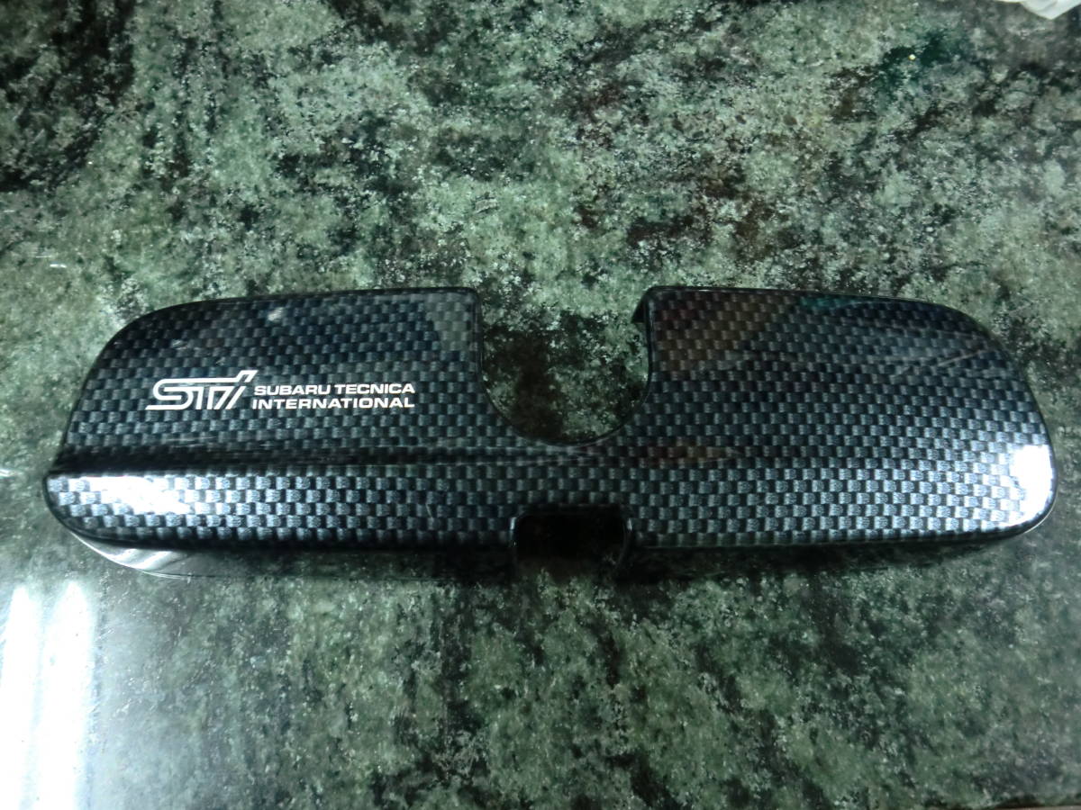 STI　スバル　ルームミラーカバー　カーボン　