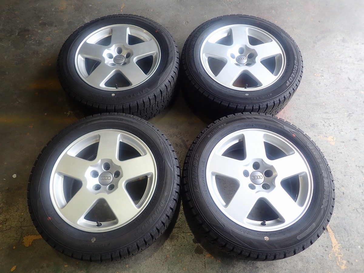 CD6737【送料無料205/55R16】SPEEDLINE製 アウディ純正 TTクーペ純正 