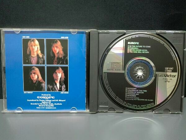 ♪中古商品国内盤ヨーロッパ⁄1982-1992⁄EUROPE⁄CD⁄洋楽⁄ベスト盤