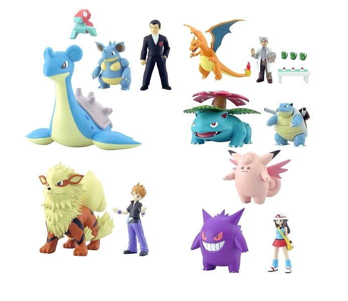 プレミアムバンダイ ポケモン フィギュア スケールワールド 未開封4点