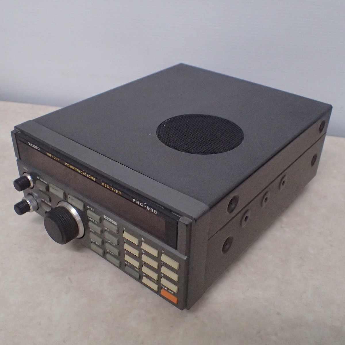 八重洲 ヤエス VHF/UHF 受信機 FRG-965 取説付き ジャンク【20 YAESU