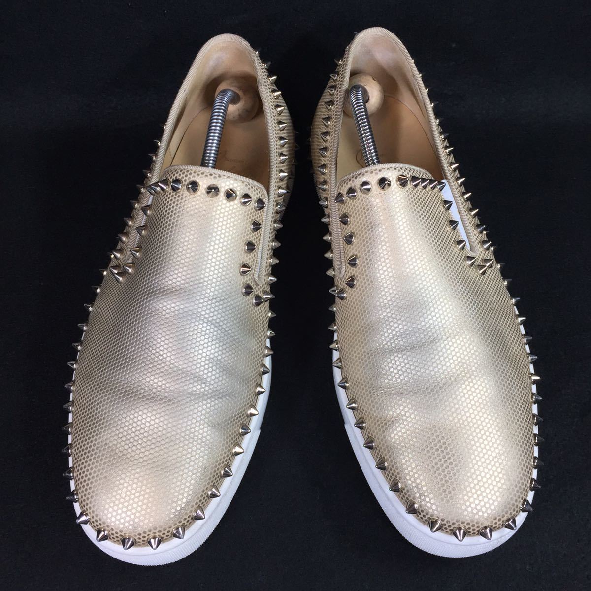 クリスチャンルブタン】本物 Christian Louboutin ピックボート 