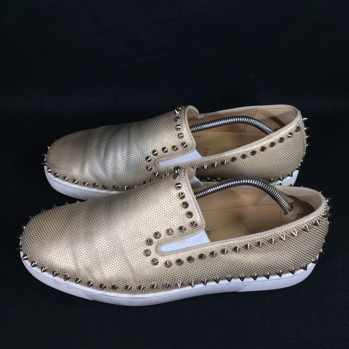 クリスチャンルブタン】本物 Christian Louboutin ピックボート 