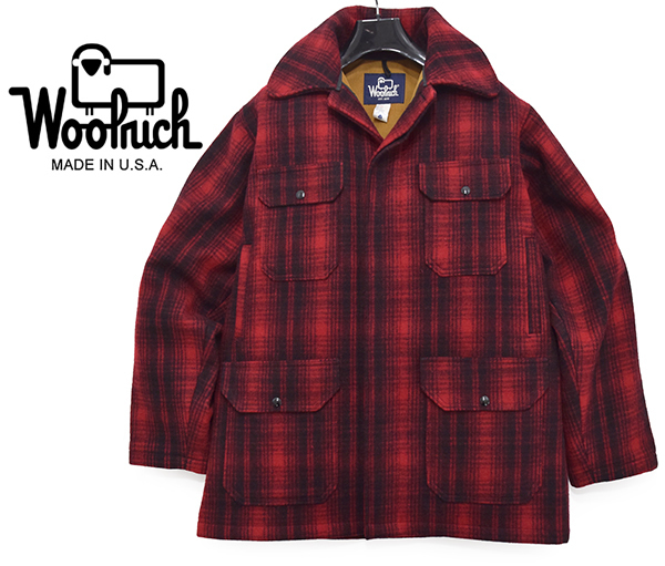 70s WOOLRICH バッファロー マッキーノジャケット ウールリッチ デッド級！80s USA製 ヴィンテージ ウールリッチ【WOOLRICH