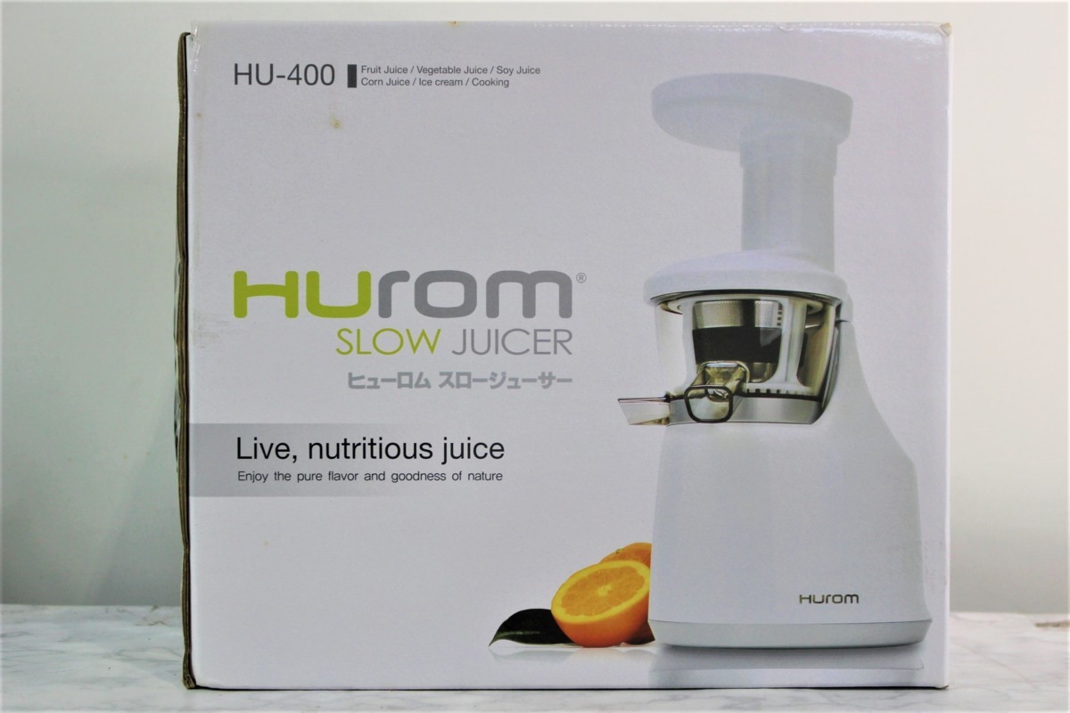 No.1531 【未開封品】ヒューロム スロージューサー HU-400