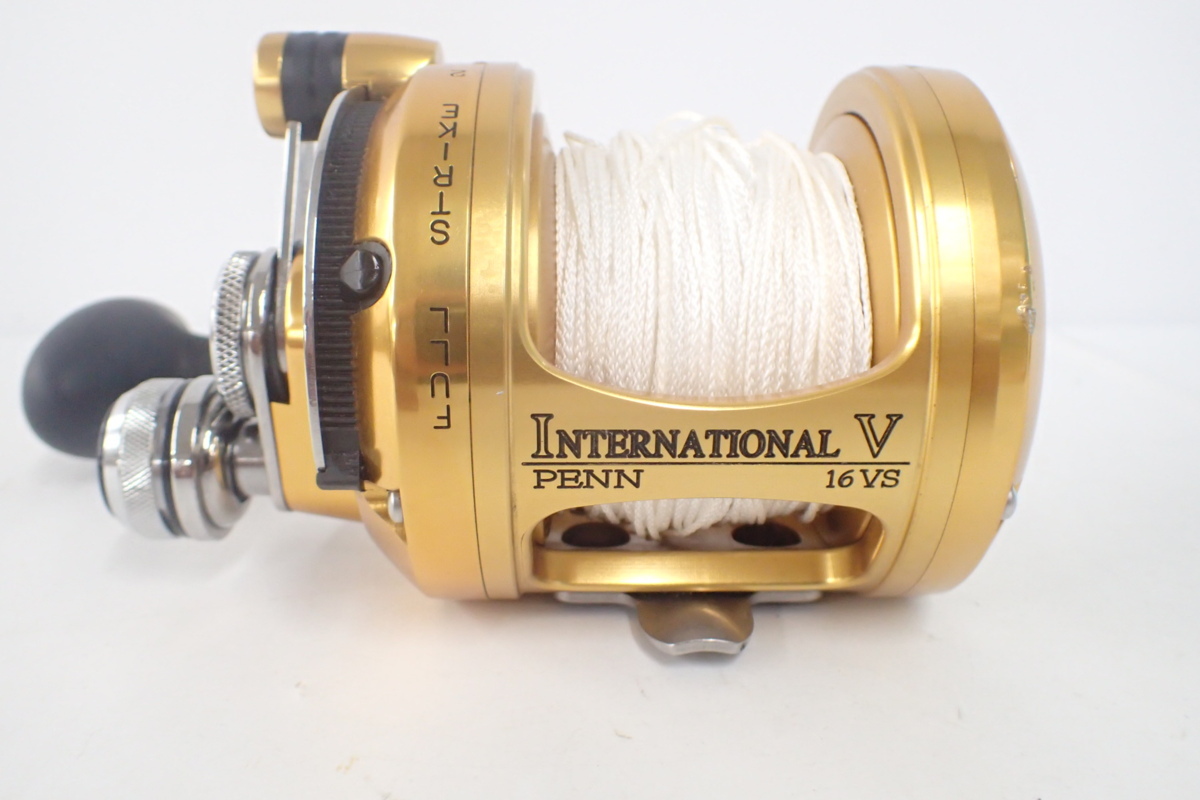  PENN REELS ペン リール INTERNATIONAL インターナショナル Ⅴ 16VS 2SPEED トローリングリール 管ASD09132AG(手動)｜売買されたオークション情報、yahooの商品情報をアーカイブ公開 - オークファン 手動