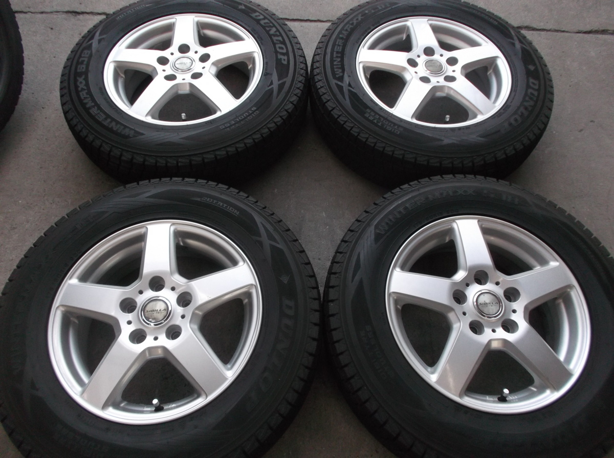 【セール，新作登場】 格安 シビラV-78 5.0J&times;15 IS40 114.3/5H 175/80R15 ダンロップバリ山スタッドレス付 パジェロミニ テリオスキッド等 A-831(スタッドレスタイヤ)｜売買されたオークション情報、yahooの商品情報をア 5穴