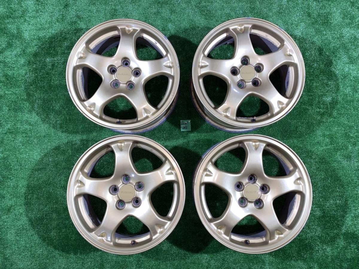 【定番人気】 スバル純正 16&times;7J OFFSET 53 PCD100 5穴 4本(純正品)｜売買されたオークション情報、yahooの商品情報をアーカイブ公開 - オークファン 5穴