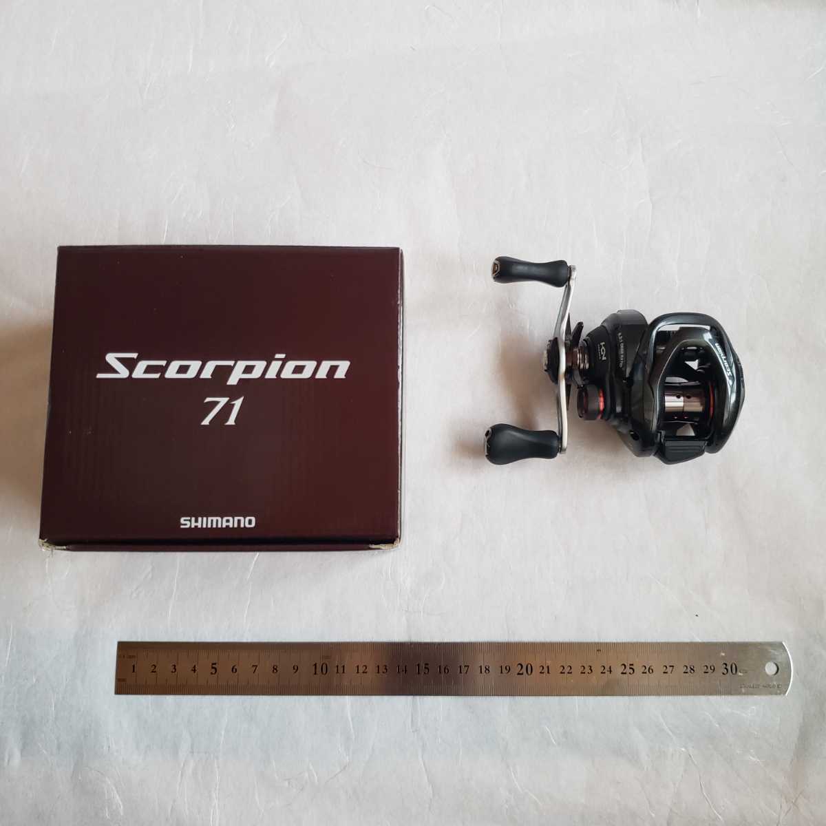お得，送料無料 スコーピオン71 scorpion71 左 シマノ ベイトリール
