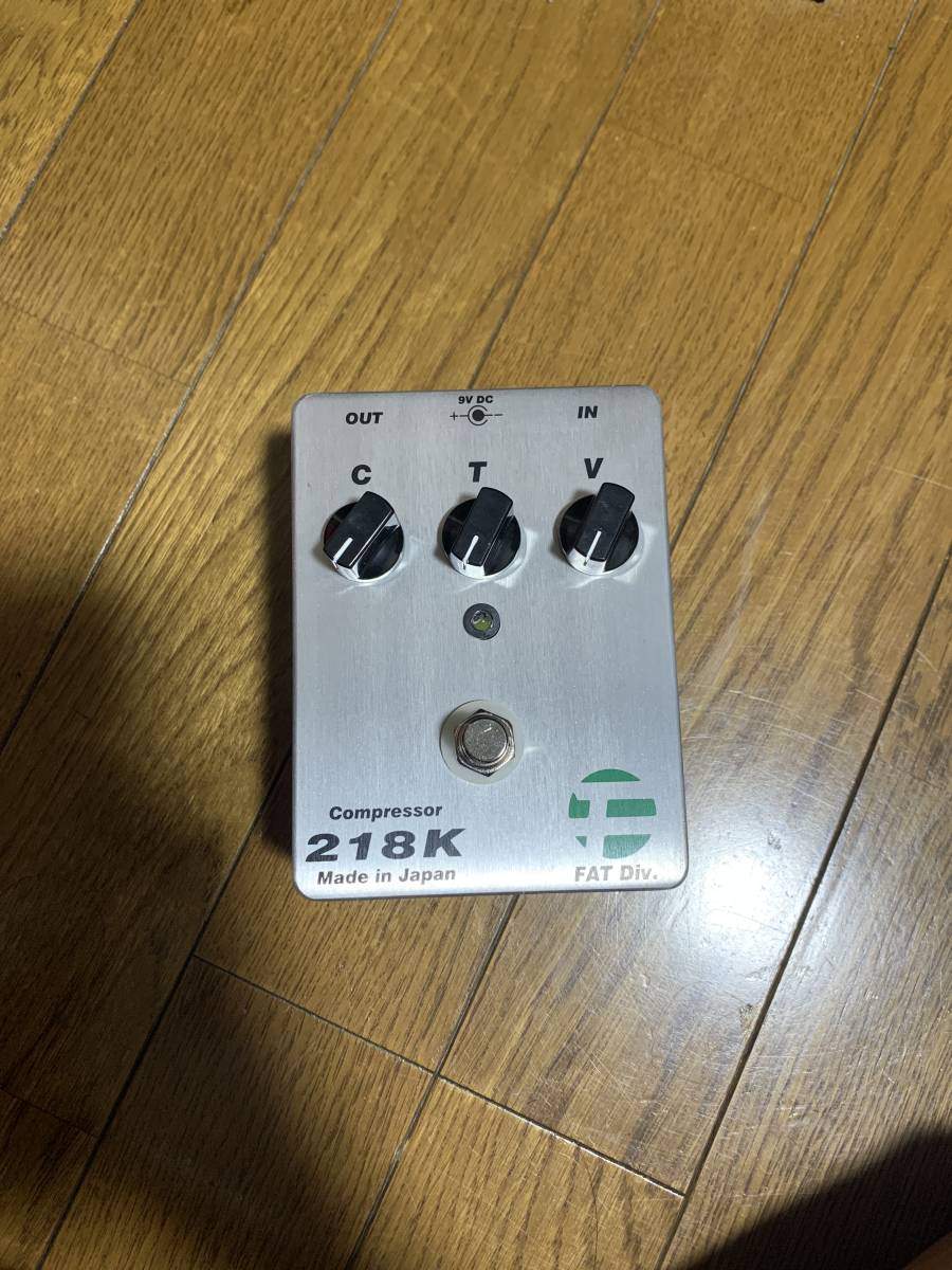 新品・未使用】FAT 218K コンプレッサー エフェクター TAK MASTUMOTO