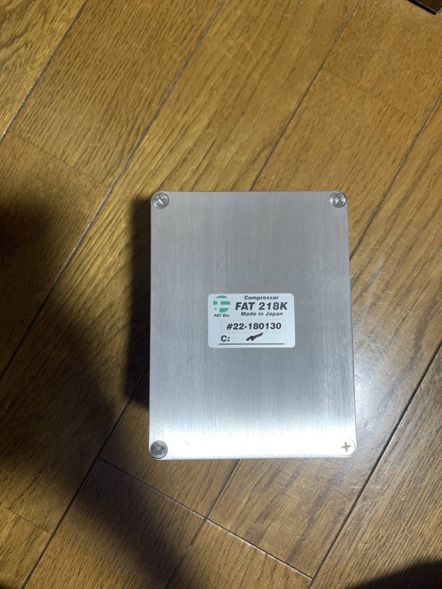 新品・未使用】FAT 218K コンプレッサー エフェクター TAK MASTUMOTO