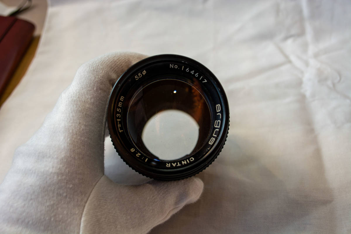 ■富岡光学OEM■　argus CINTAR F2.8 135mm_1