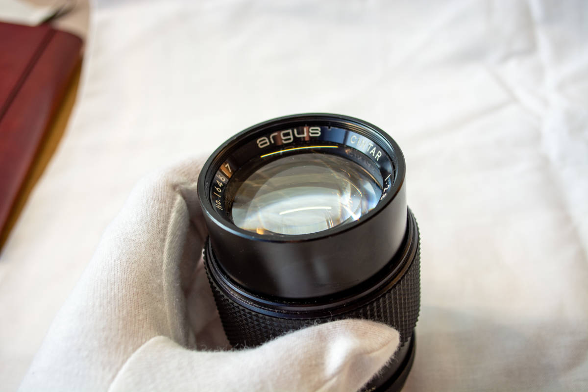 ■富岡光学OEM■　argus CINTAR F2.8 135mm_7