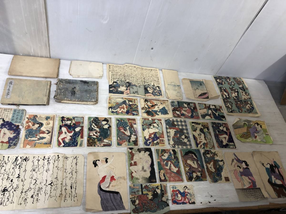 6276K 春画 浮世絵 古文書 版画 艶本 和本 巻物 中国春画 【公式通販】