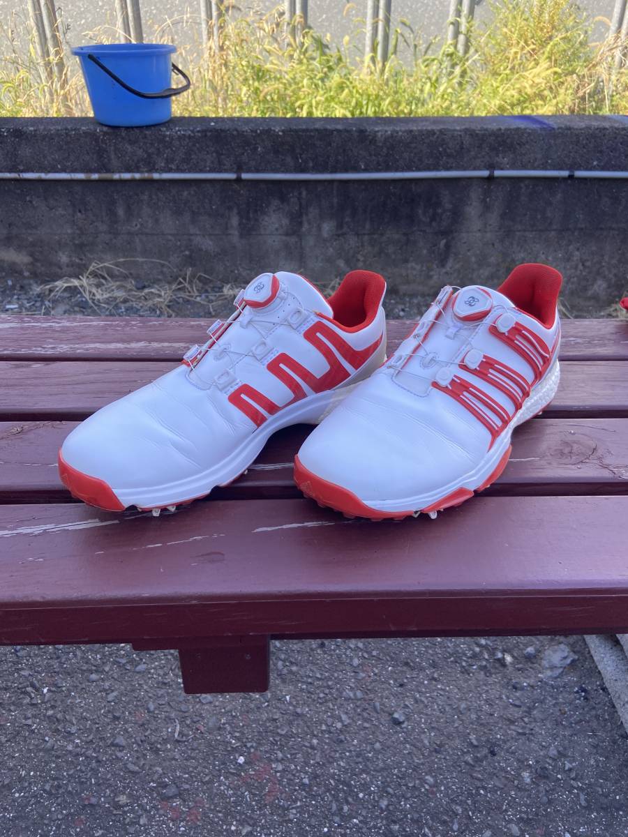 【お買い得，限定セール】 アディダス adidas ＢＯＡ限定ホワイト&times;レッド 27.0ｃｍ(27.0cm)｜売買されたオークション情報、yahooの商品情報をアーカイブ公開 - オークファン 27.0cm