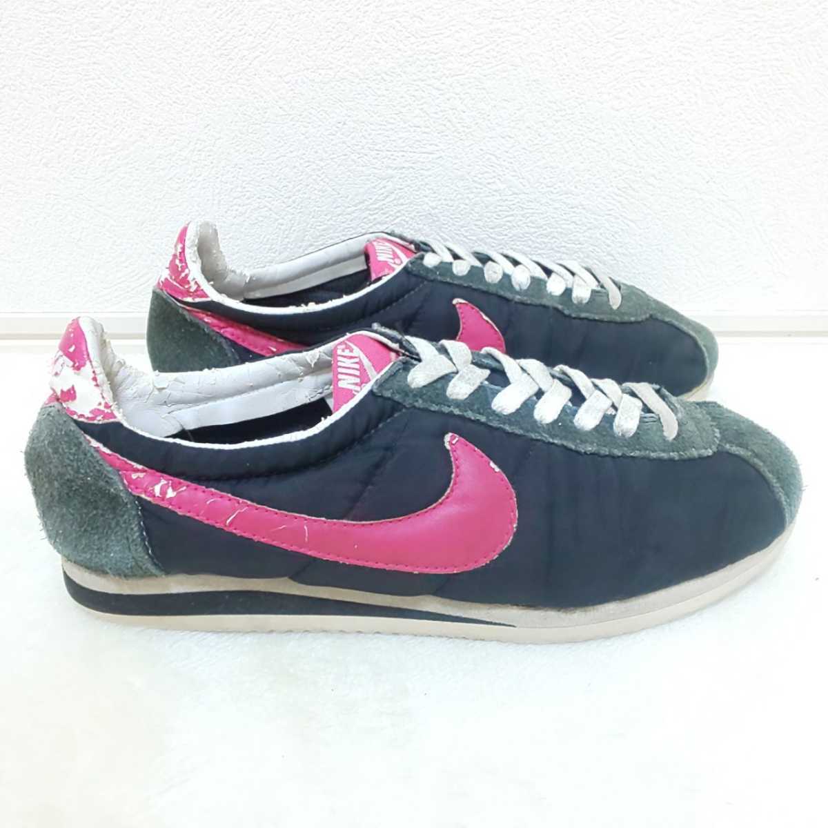 Nike ナイキ クラシック コルテッツ ナイロン 09 スニーカー ランニング シューズ ローカット 靴 ブラック ピンク 24 5cm 1352jk 24 5cm 売買されたオークション情報 Yahooの商品情報をアーカイブ公開 オークファン Aucfan Com