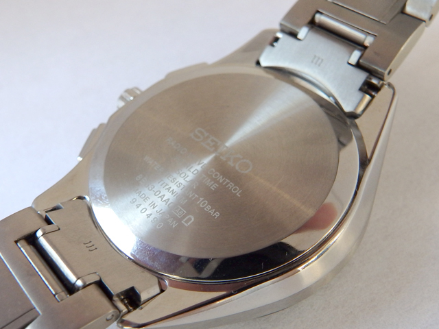 SEIKO/セイコー Brightz/ブライツ SAGA243 8B63-0AA0 電波ソーラー チタン 黒文字盤■保証残あり■メンズ 腕時計