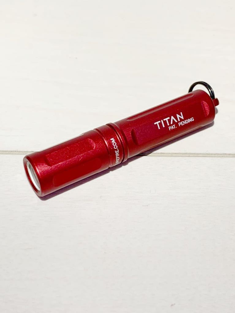 新作入荷，正規品 世界限定500個 アルマイトレッドVer. SUREFIRE シュアファイア TITAN-A 単四電池 エネループ 保証書 説明書付き(シュアファイヤー)｜売買されたオークション情報、yahooの商品情報をアーカイブ公開 シュアファイヤー