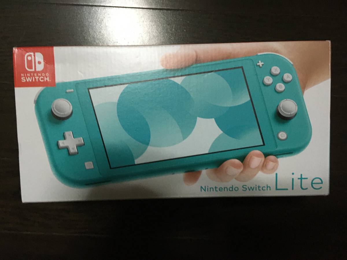 ニンテンドースイッチ ライト ターコイズ 使用時間30分未満 フィルム