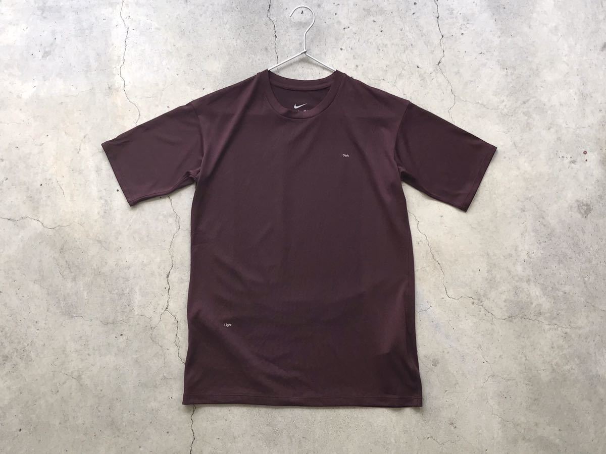 美品 GYAKUSOU [DRI-FIT] [Dark/Light] メッシュカットソー Sサイズ
