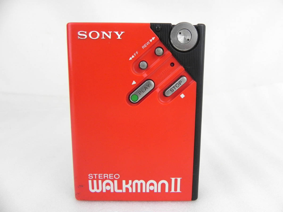 ソニー SONY ウオークマンⅡ カセットプレーヤー ポータブルプレーヤー