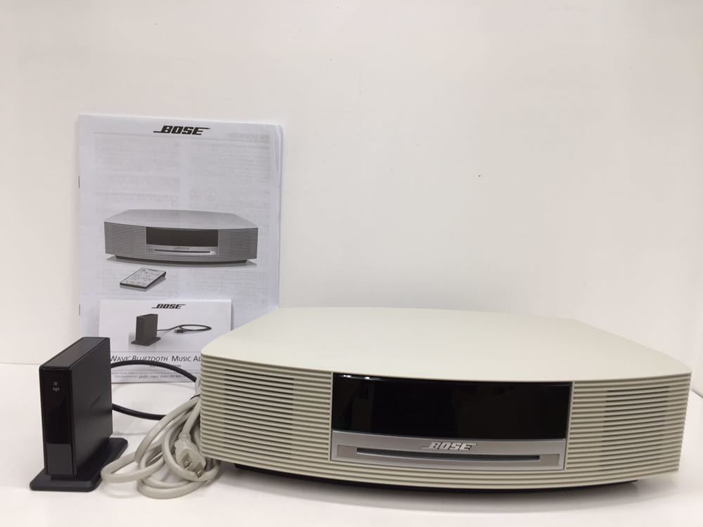 【ジャンク品】BOSE ボーズ Wave Music System III ウェーブミュージックシステム Bluetoothアダプター付き 動作未確認