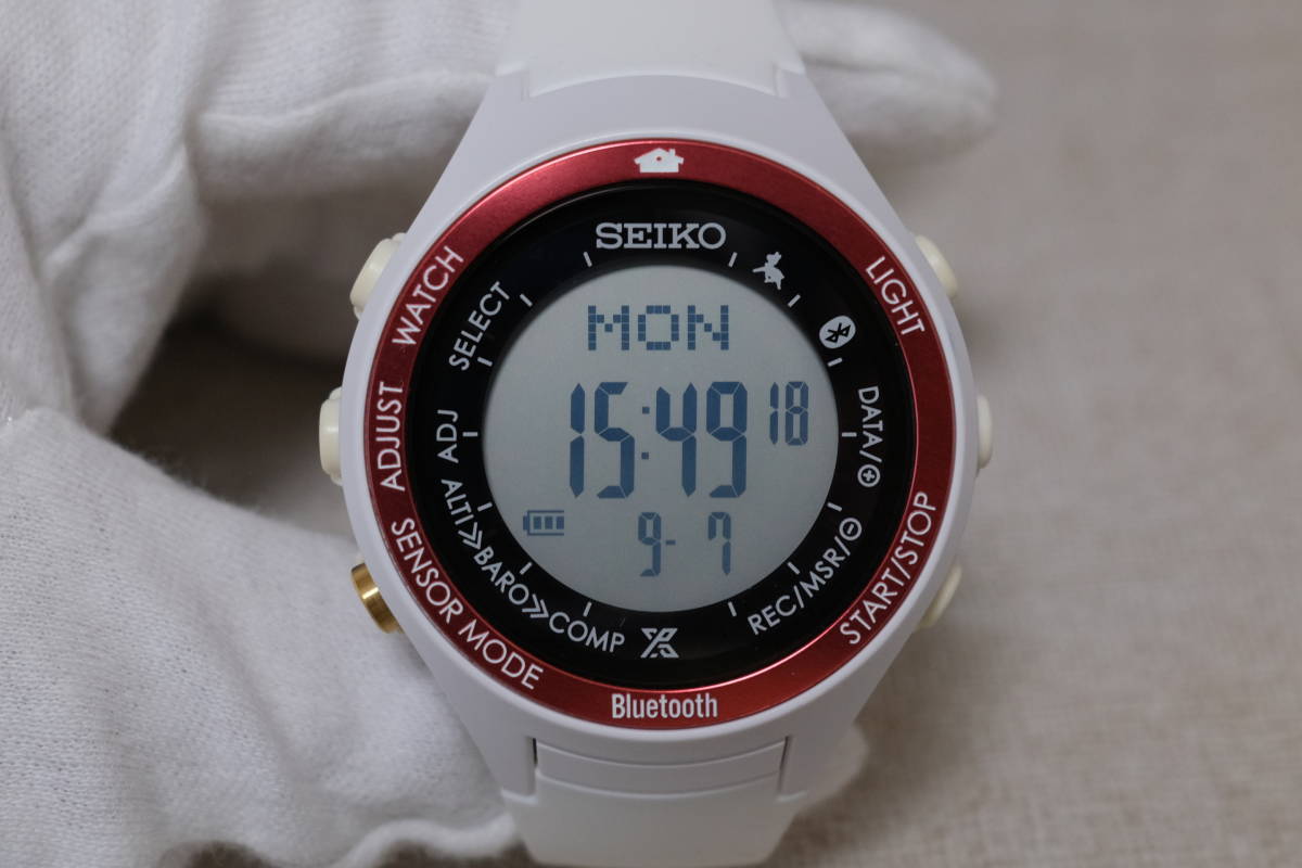 新品未使用　SEIKO PROSPEX アルピニスト　限定モデル　SBEK007 ☆中古 SEIKO セイコー プロスペックス アルピニスト アルプスの少女