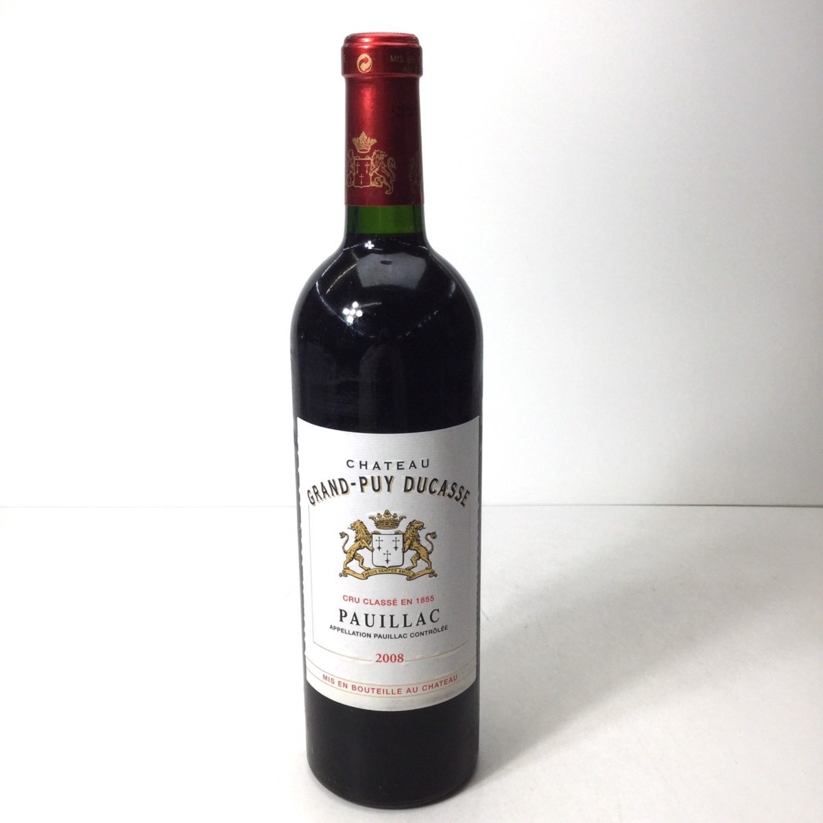 新作入荷，高品質 未開栓 2008 シャトー グラン ピュイ デュカス 750ml 13.5％ 1W-7-1-100415-A(ポイヤック)｜売買されたオークション情報、yahooの商品情報をアーカイブ公開 - オークファン 赤