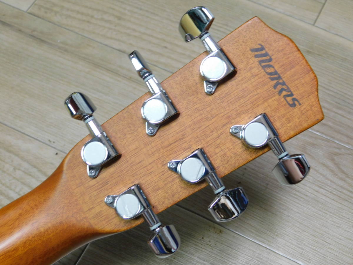 牛骨】MORRIS！トップ単板！M-32Ⅱ【弾き易く調整☆新品弦】 牛骨