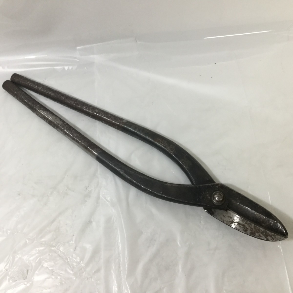 【中古品】盛光　金切鋏　40㎜ 盛光 金切鋏 盛光ハイスM1 刃長 本職用金切鋏 鍛造