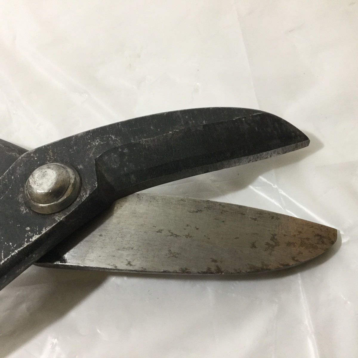 【中古品】盛光　金切鋏　40㎜ 盛光 金切鋏 盛光ハイスM1 刃長 本職用金切鋏 鍛造