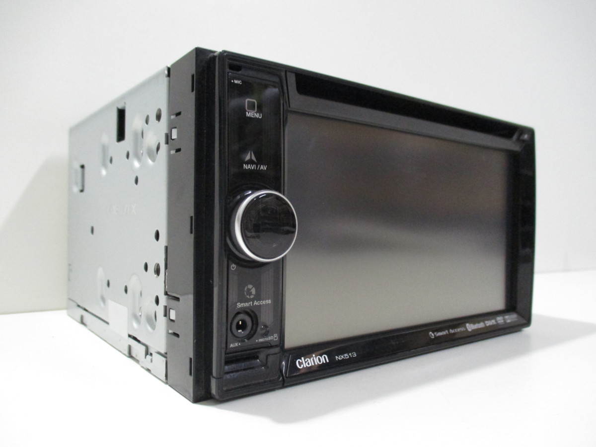 クラリオン メモリーナビ NX513 SD Bluetooth ワンセグ DVD USB ipod